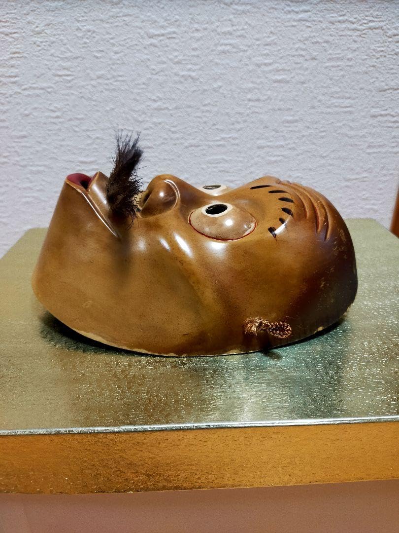 Amazon.co.jp: 能面 うそぶき ひょっとこ アンティーク : おもちゃ